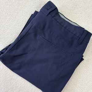 FOOTJOY 'Tour Fit' Mens Golf Pants Size 35/32 Slim Fit Navy Blue Performance